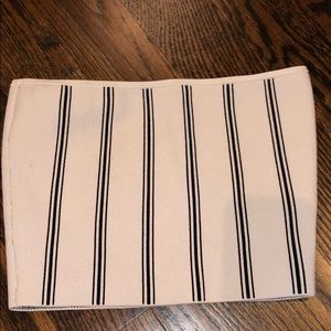 Super cute striped tube top from aritzia